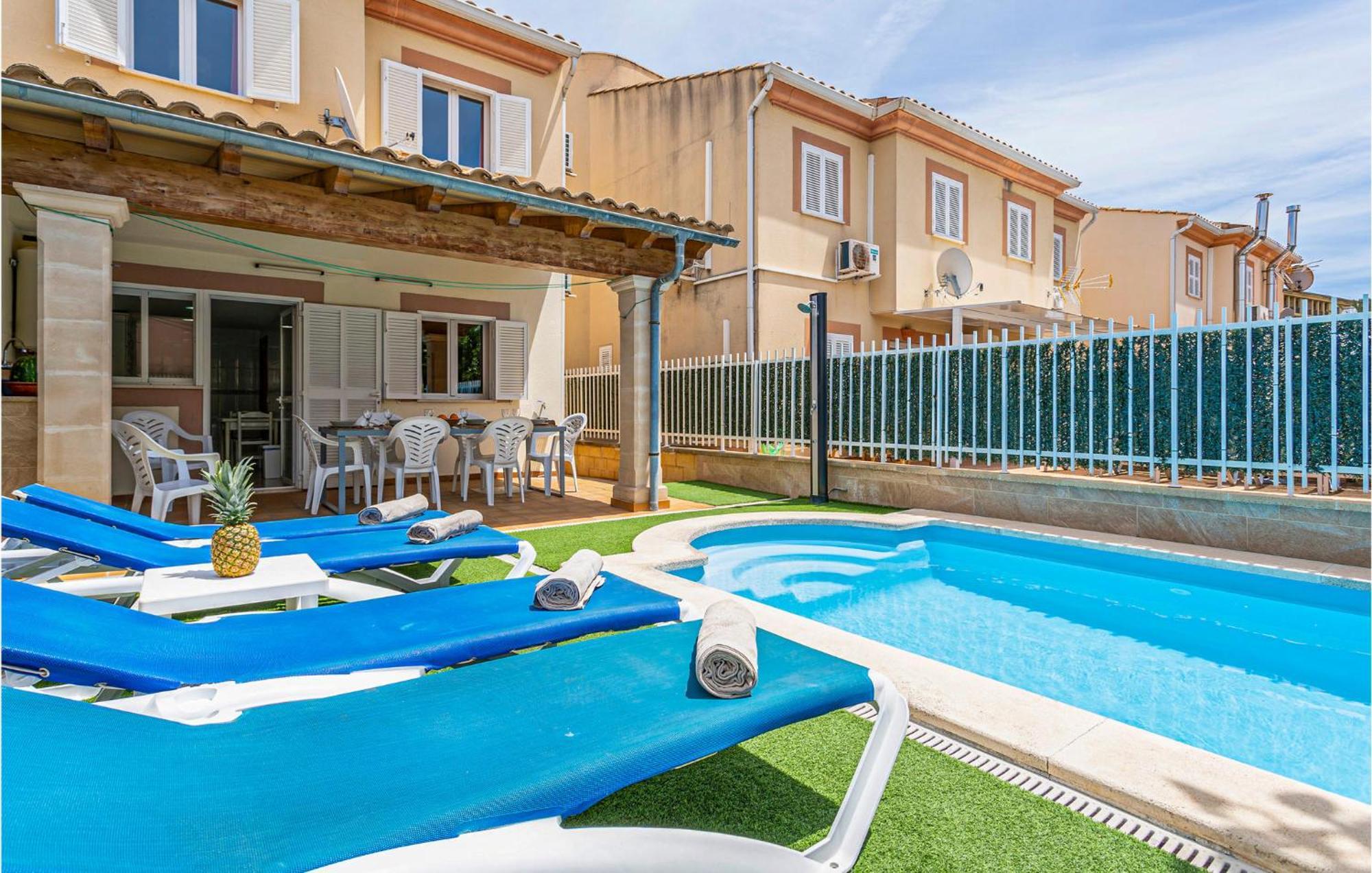 4 Bedroom Beautiful Home In Alcudia Port de Alcudia  Eksteriør bilde