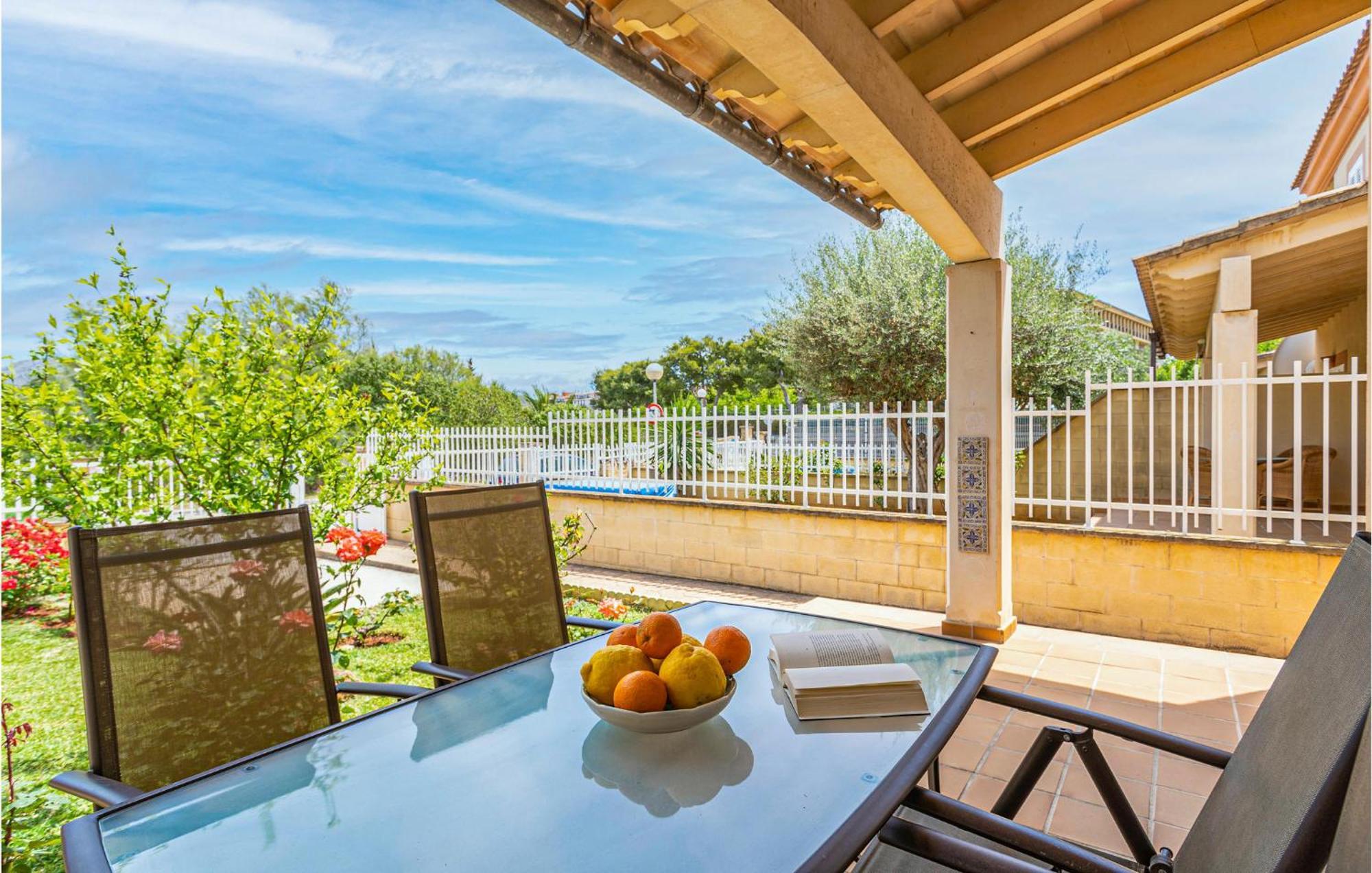 4 Bedroom Beautiful Home In Alcudia Port de Alcudia  Eksteriør bilde